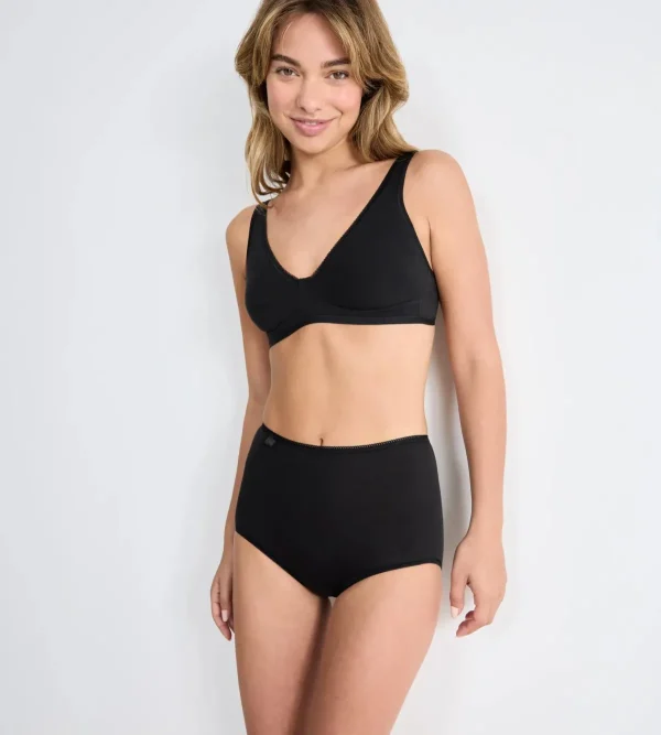 sloggi Multipack Knickers | Maxi & Midi<24/7 COTTON Black