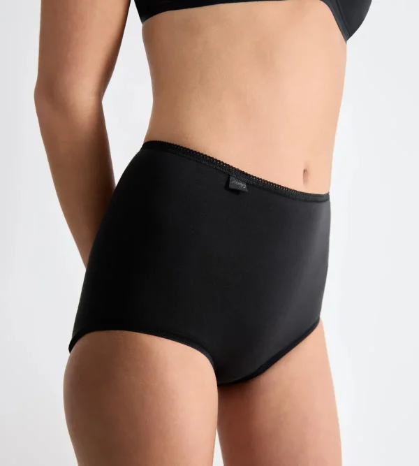 sloggi Multipack Knickers | Maxi & Midi<24/7 COTTON Black