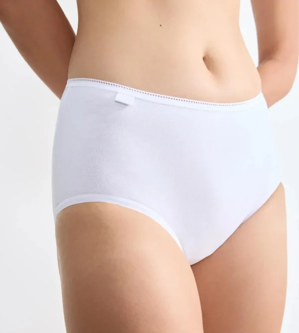 sloggi Multipack Knickers | Maxi & Midi<24/7 COTTON White