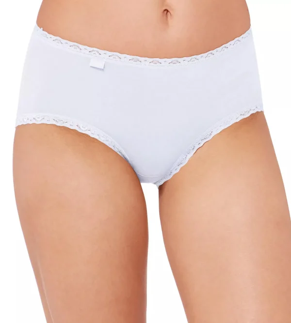 sloggi Multipack Knickers | Maxi & Midi<24/7 COTTON LACE White