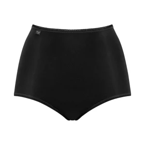 sloggi Multipack Knickers | Maxi & Midi<24/7 MICROFIBRE Black