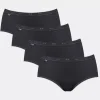 sloggi Multipack Knickers | Maxi & Midi<BASIC+ Black