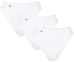 sloggi Multipack Knickers | Maxi & Midi<BASIC+ White