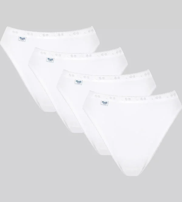sloggi Multipack Knickers | Maxi & Midi<BASIC+ White