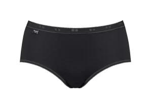 sloggi Multipack Knickers | Maxi & Midi<BASIC+ Black