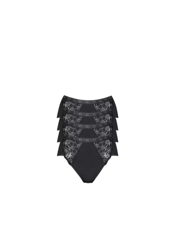 sloggi Multipack Knickers | Maxi & Midi<CHIC Black