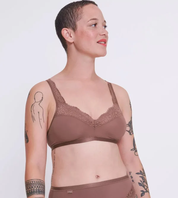 sloggi Bralettes | Non-wired Bras<ROMANCE Cacao