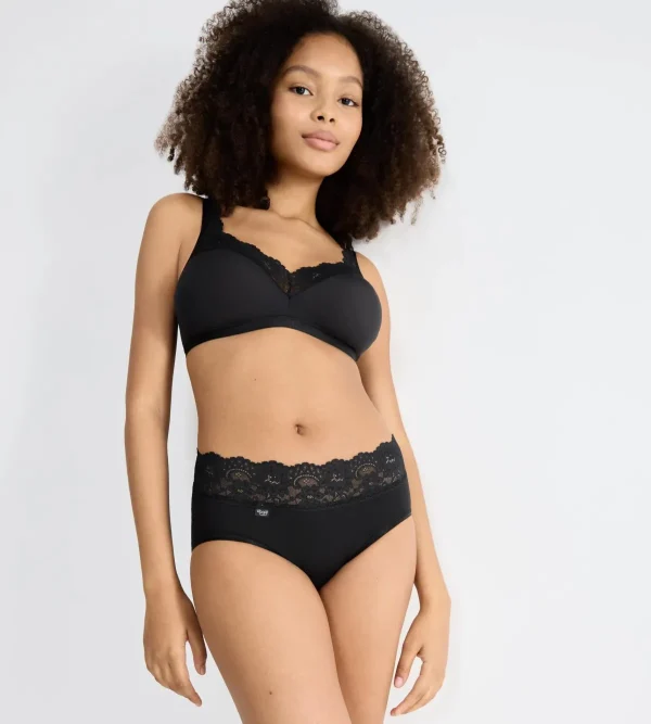sloggi Bralettes | Non-wired Bras<ROMANCE Black