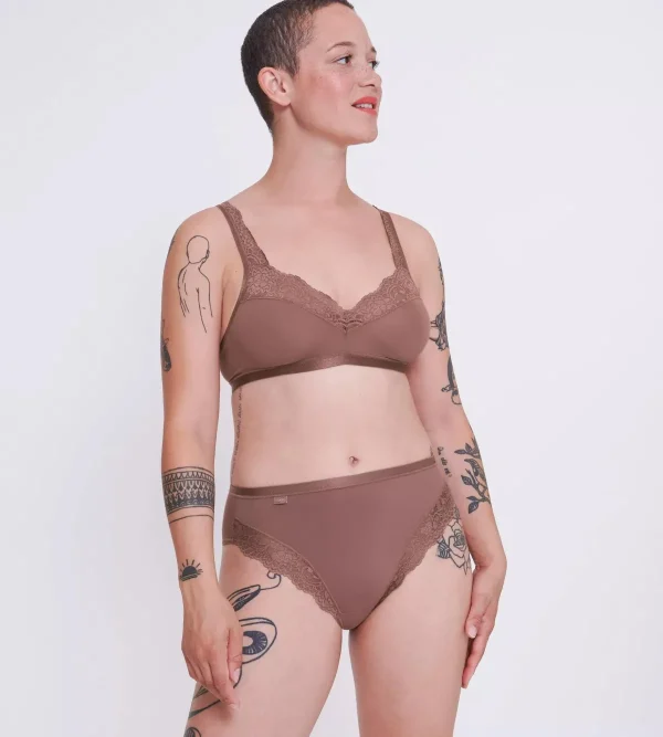sloggi Bralettes | Non-wired Bras<ROMANCE Cacao