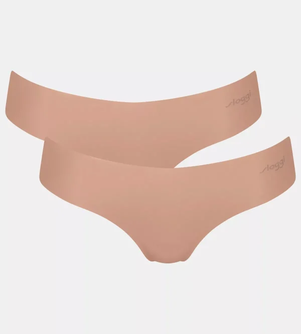 sloggi Multipack Knickers | Strings & Thongs<ZERO MICROFIBRE Cameobrown