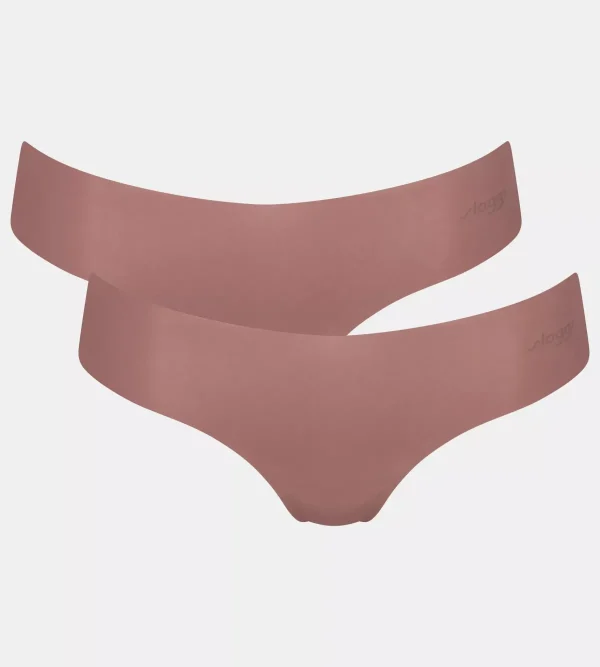 sloggi Multipack Knickers | Strings & Thongs<ZERO MICROFIBRE Cacao